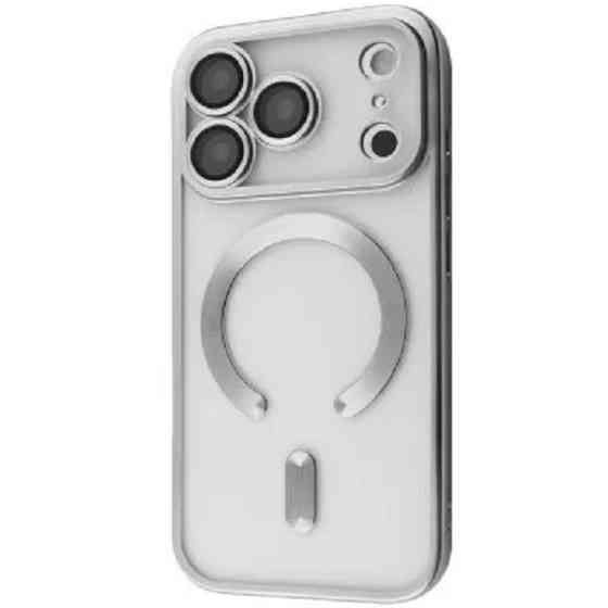 DM Чохол Metal Matte Case with Magnetic Ring для iPhone 17 Pro Max White Titanium Харьков