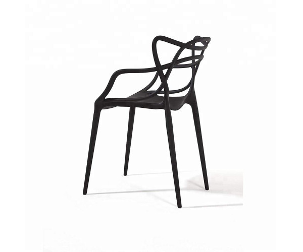 Стілець Мастерс барний пластиковий чорний Дніпро - зображення 3