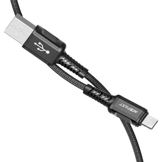Дата кабель Acefast C1-02 USB to Lightning 2.4A (1.2m) Херсон