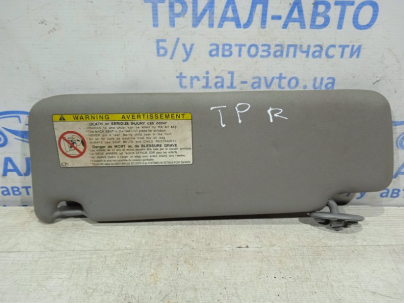 Козырек солнцезащитный правый Toyota Prado J120 3.0 DIESEL 1KDFTV 2002 (б/у) Киев - изображение 3