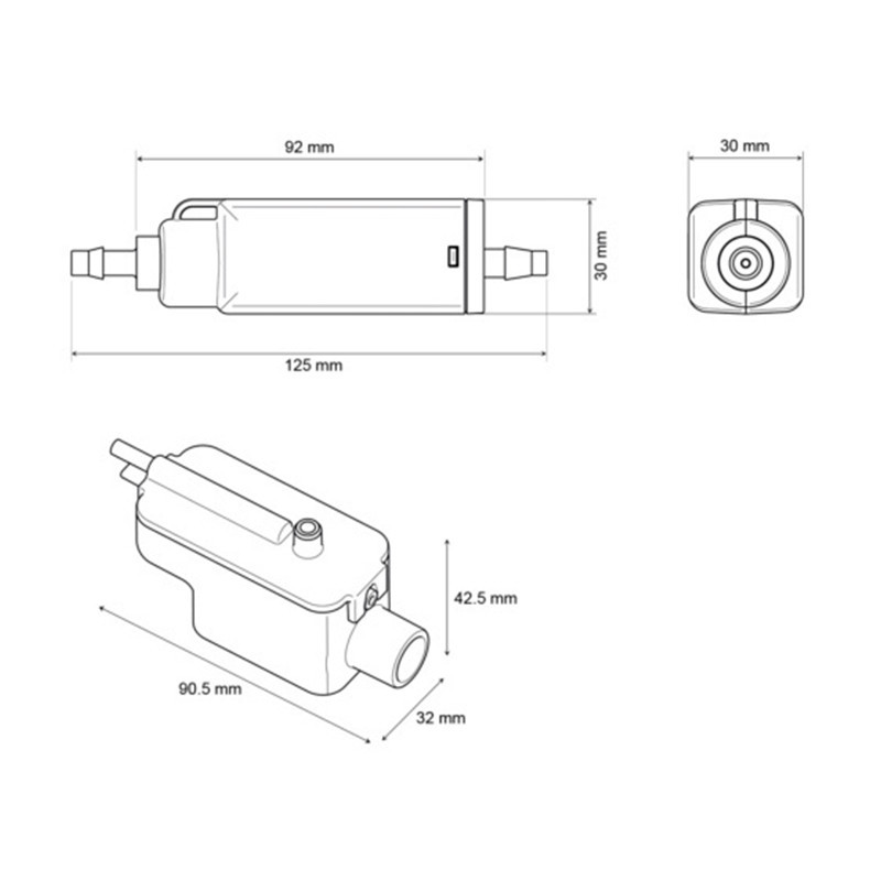 Насос для отвода конденсата SICCOM Eco LINE (дренажный насос для кондиционера) Київ - зображення 10