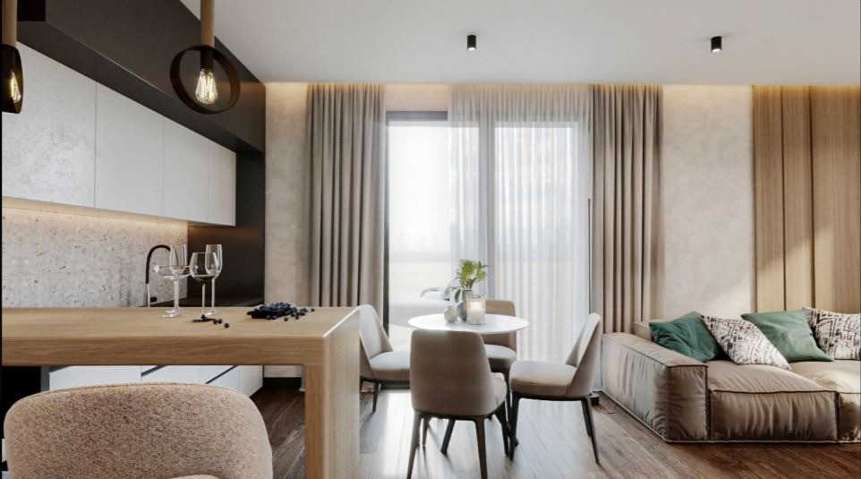 Апартаменти площею 60,8 м² у готельному комплексі Rich Stone Apart Hotel Яремче - зображення 2