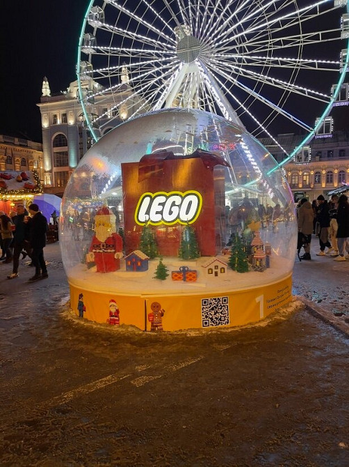 Шоу куля новорічна фотозона Київ - зображення 9