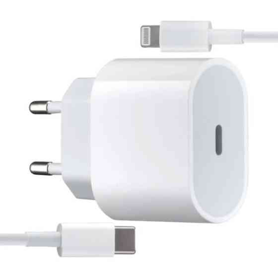 МЗП Apple 25W + cable Type-C+Lightning (MHJ83ZMA/A) White Харьков