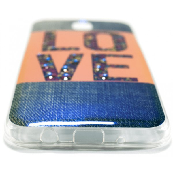Чохол Remax Light Series для Samsung J7 2016 J710 Jeans Love (Код товару:12206) Харьков - изображение 3