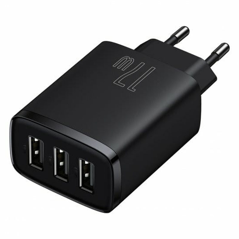 СЗУ Baseus Compact 17W (3USB-A) (CCXJ02) Херсон - зображення 3
