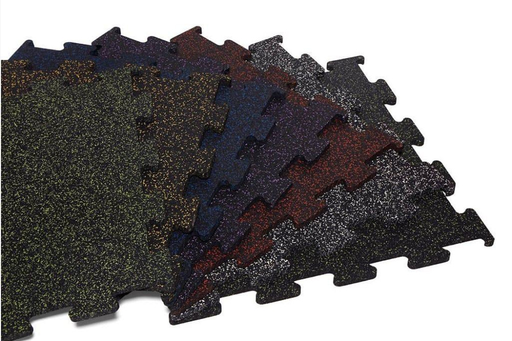 Резиновые маты ПАЗЛ 1000х1000х8 мм для тренажерных залов Київ - зображення 2
