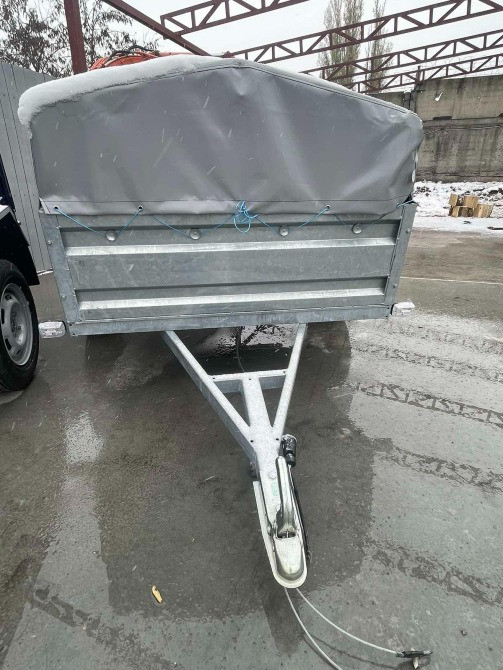 Новий причіп від виробника "Дніпо" 200х130х40-оцинкований причіп Ковель - изображение 2