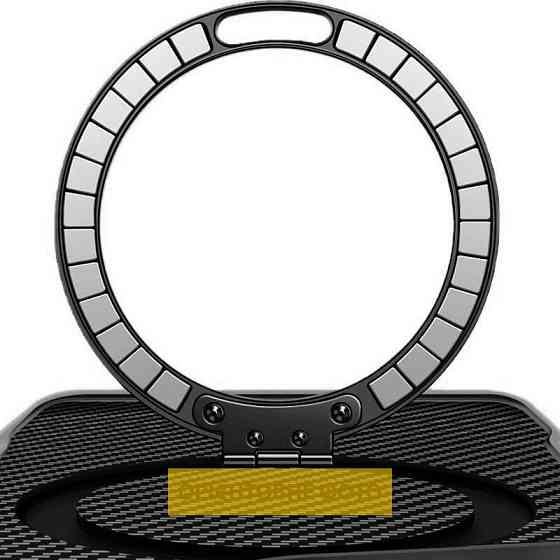 TPU+PC чехол Metal Buttons with MagSafe Carbon Ring для Apple iPhone 17 (6.3") Херсон
