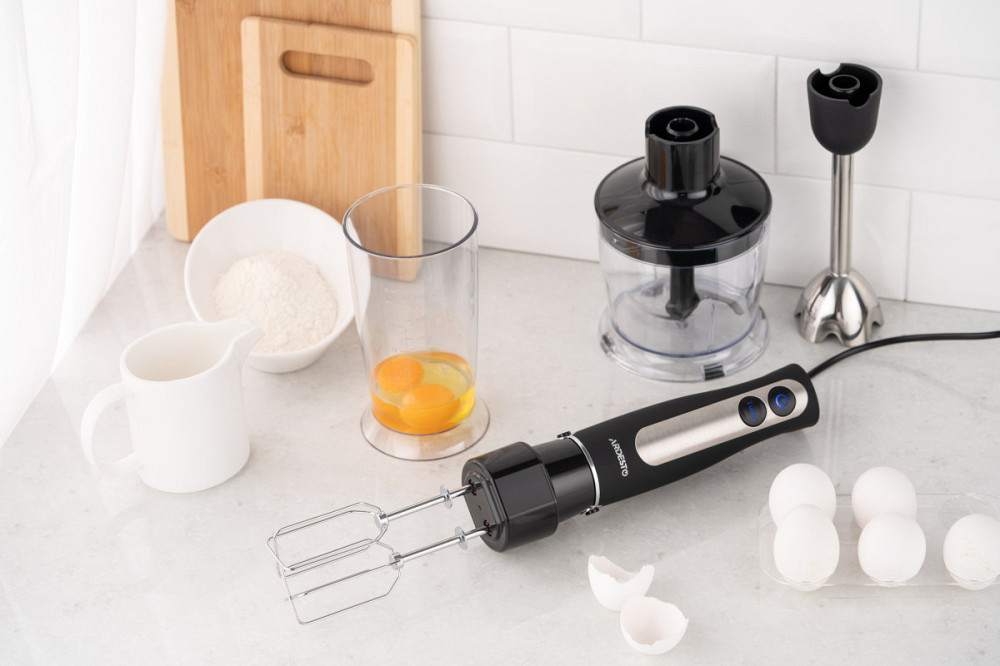 Блендер погружной Ardesto HBG-800BDWHСH 800 Вт черный Київ - зображення 4