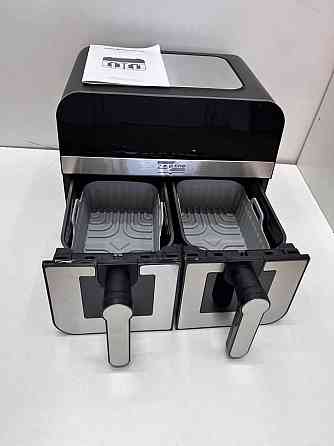 Аэрогриль мультипечь на два чаши с силиконовой формой в подарок Zepline ZP-0218 12 л 4200 Вт Київ