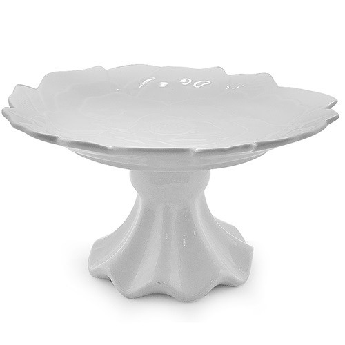 Фруктівниця Stenson Троянда MC-3259-9 23 см біла Киев - изображение 1