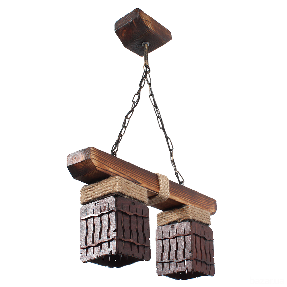 Люстра подвесная 2 плафона Е14 серии MINI шуба 840812 Винница - изображение 1