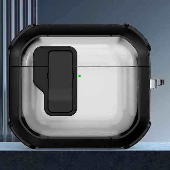 Футляр противоударный Locking Button для наушников Airpods 4 Херсон
