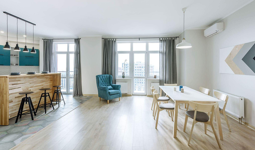 Без% продам, здам 4 кімн 174м2, Тургенєвська 44, ремонт Скандинавський стиль, посольство Ватикану Київ - зображення 2