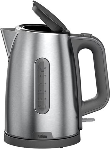 Электрочайник Braun WK 1500 GY 1.7 л серебристый Київ - зображення 6