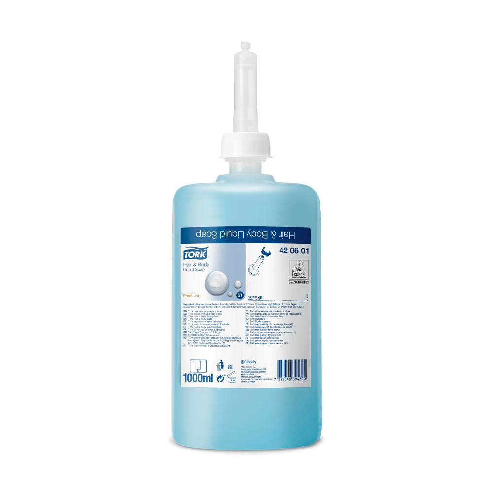 Жидкое мыло для тела и волос S1 TORK 420601 Киев - изображение 1