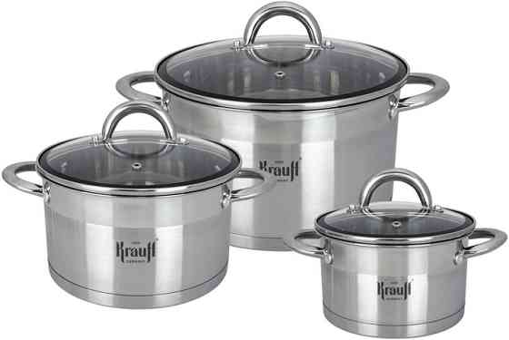 Набір каструль Krauff Grand Chef 26-238-064 6 предметів Киев