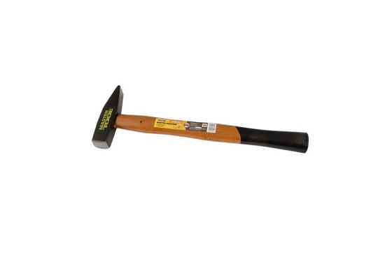 Молоток слесарный MASTERTOOL 300 г HRC 56 рукоятка из дерева с полимерной защитой 300 мм 02-0203 Харьков