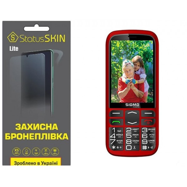 Поліуретанова плівка StatusSKIN Lite на екран Sigma Comfort 50 Optima Матова (Код товару:29284) Харків - зображення 2