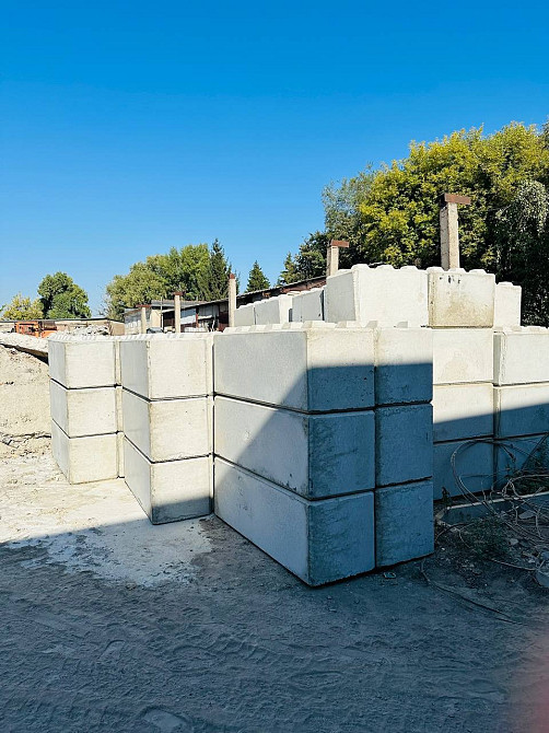 Бетонні блоки ФБС, лего блоки, зуби дракона від виробника! Полтава - зображення 1