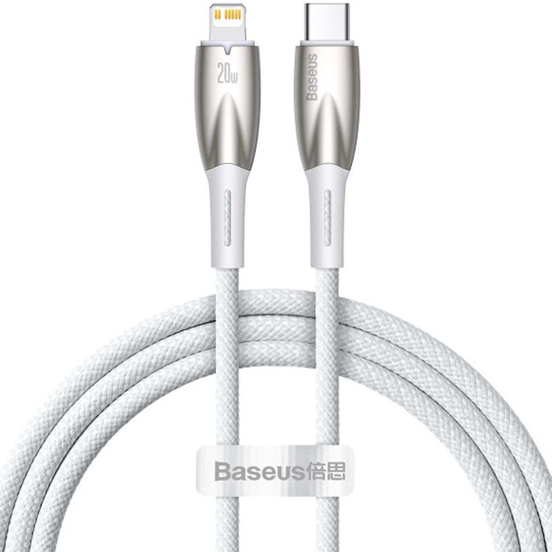 Дата кабель Baseus Glimmer Series Fast Charging Data Cable Type-C to Lightning 20W 1m (CADH000001) Херсон - изображение 1