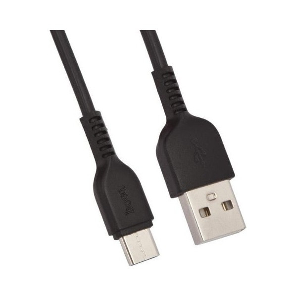 Кабель Hoco X20 Flash USB to Type-C 2m (L-2M) Black Харків - зображення 3