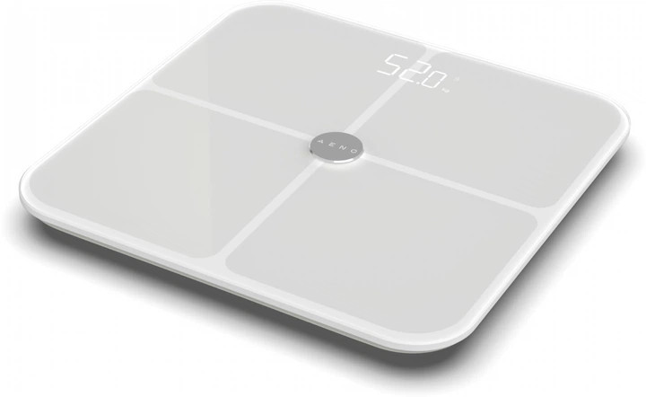 Смарт-весы напольные AENO ABS0001S 180 кг белые Киев - изображение 1