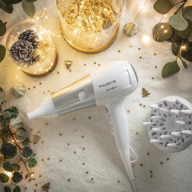 Фен Rowenta Powerline CV5930F0 2400 Вт білий Київ - зображення 1