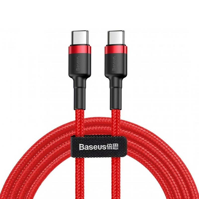 Дата кабель Baseus Cafule Type-C to Type-C PD2.0 60W (2m) (CATKLF-H) Херсон - изображение 1