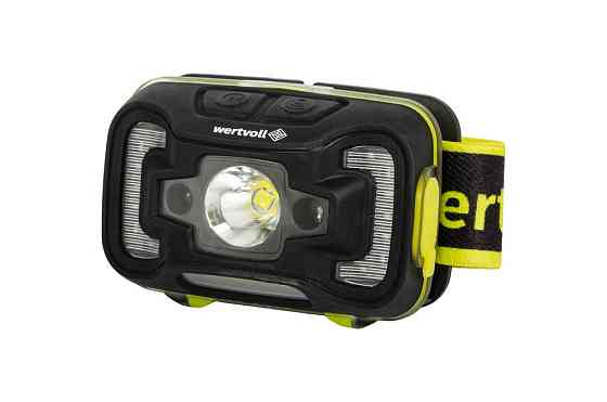 Фонарь налобный WERTVOLL 6 режимов датчик движения СREE LED/RED LED/COB LED IP65 Li-pol 1800 mAh/t 6 Харків