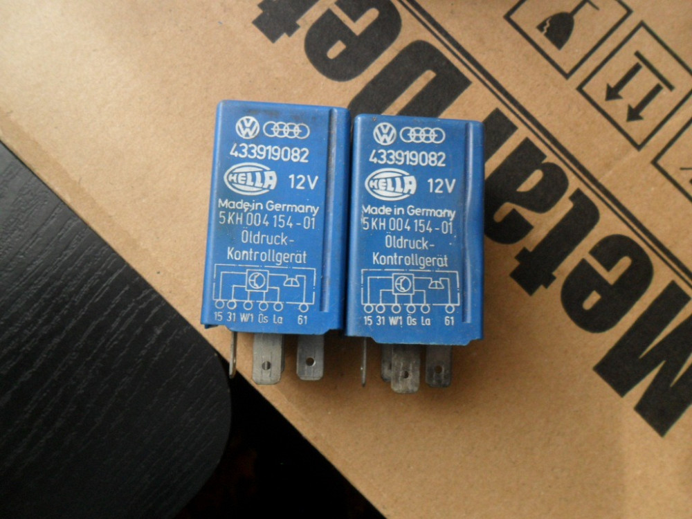 Реле WV-Ауді VAG 433919082, 12V, оригінал Hella 5KH004154-01 Вінниця - зображення 3