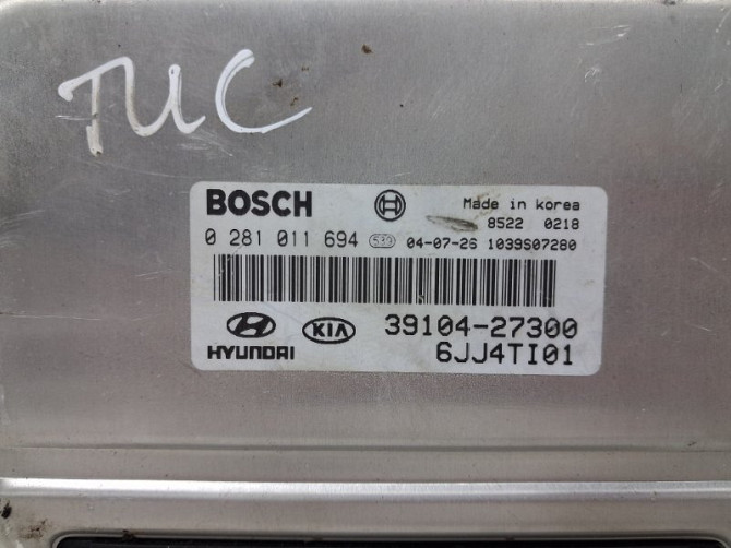 Блок управления двигателем Hyundai Tucson JM 2.0 DIESEL D4EA 2004 (б/у) Київ - зображення 4