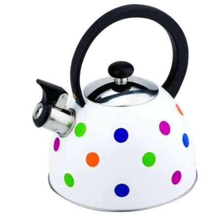 Чайник із свистком Gusto Веселі горохи GT-1415-20 2 л різнокольоровий Киев