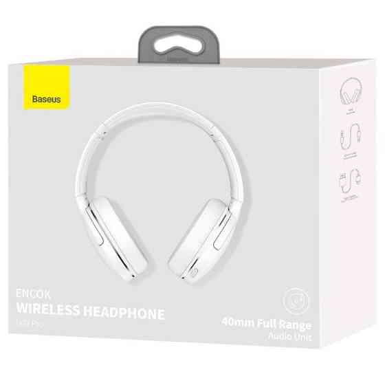 Накладные беспроводные наушники Baseus Encok Wireless headphone D02 Pro (NGTD01030) Херсон