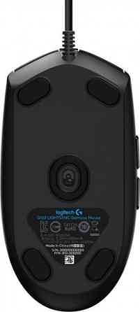 Мышь компьютерная безпроводная Logitech G102 Lightsync USB Black L910-005823 черная Киев