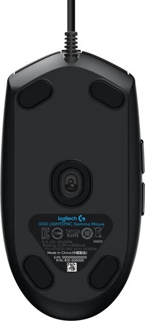 Мышь компьютерная безпроводная Logitech G102 Lightsync USB Black L910-005823 черная Киев - изображение 5