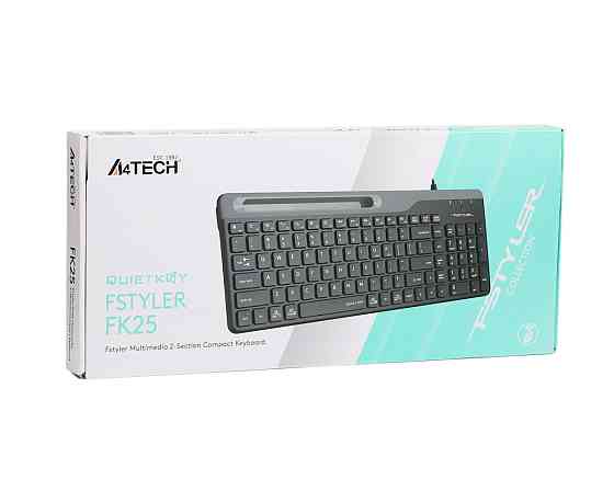 Клавиатура компьютерная проводная A4Tech Fstyler FK25(Black) черная Киев