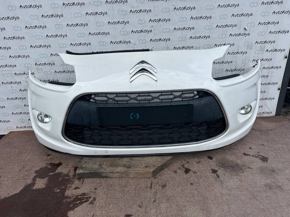 Бампер передний в сборе Citroen C3 2009-2013 Ковель - зображення 7