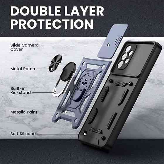Ударопрочный чехол Camshield Serge Ring для Samsung Galaxy A52 4G / A52 5G / A52s Херсон