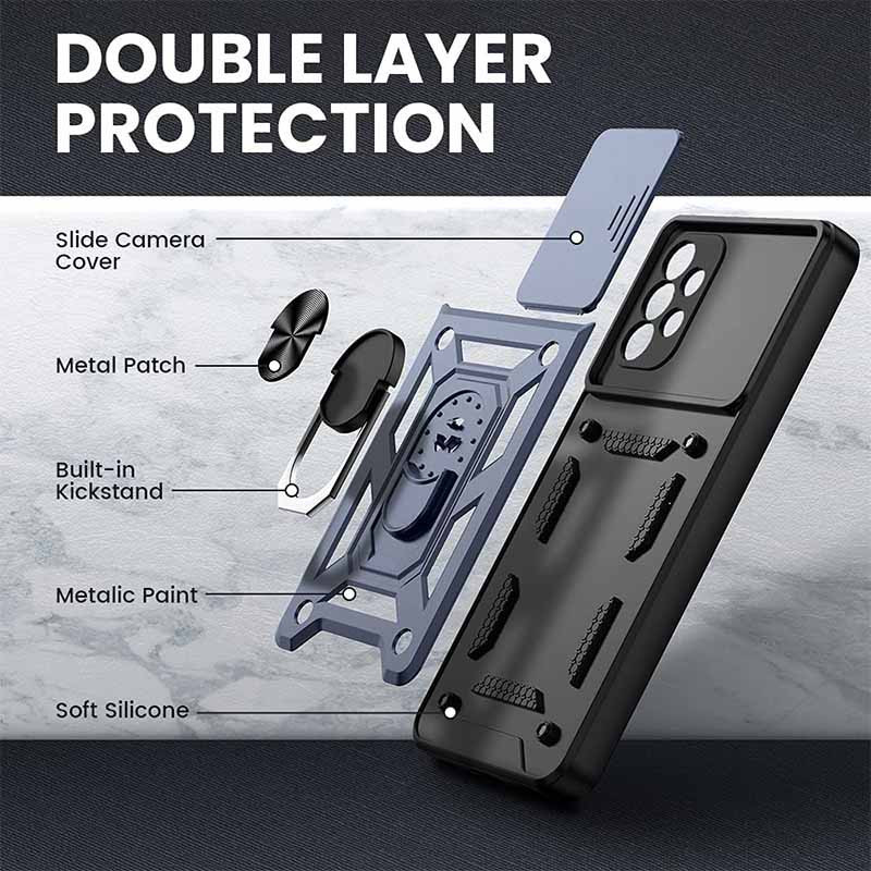 Ударопрочный чехол Camshield Serge Ring для Samsung Galaxy A52 4G / A52 5G / A52s Херсон - изображение 5