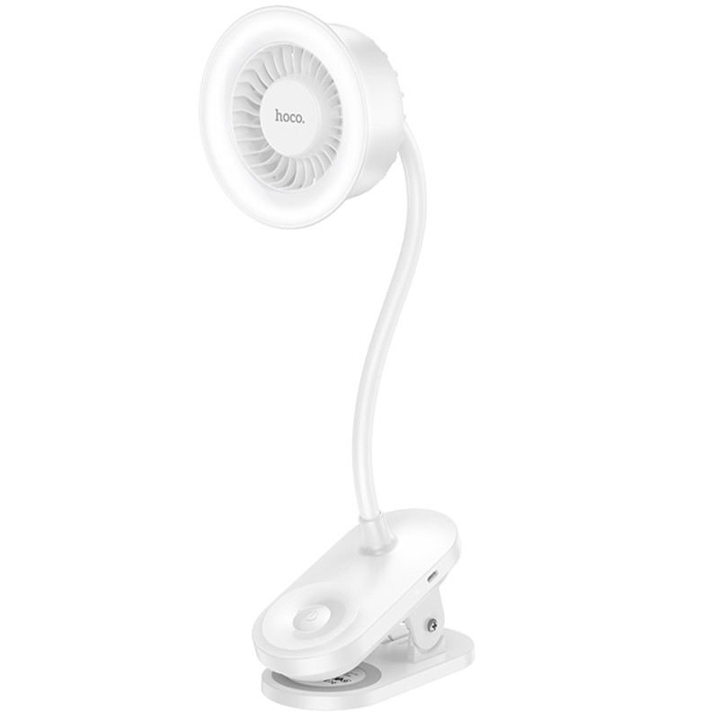 Портативный вентилятор Hoco HX610 handheld folding fan 1800 mAh Херсон - зображення 1