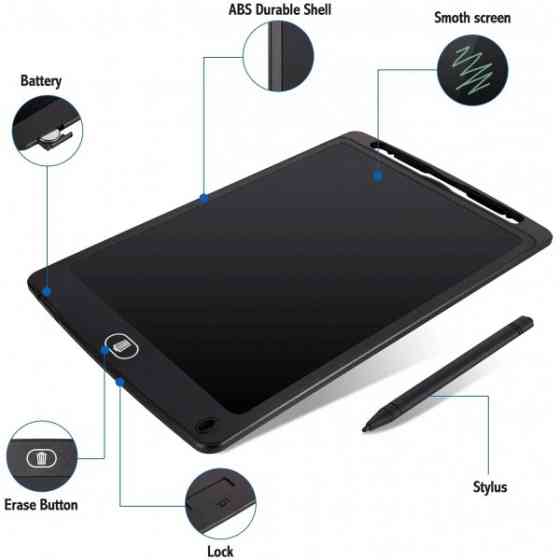 DM Планшет для малювання дитячий Writing Tablet LCD 8.5 Sky Blue (Код товару:27285) Харьков