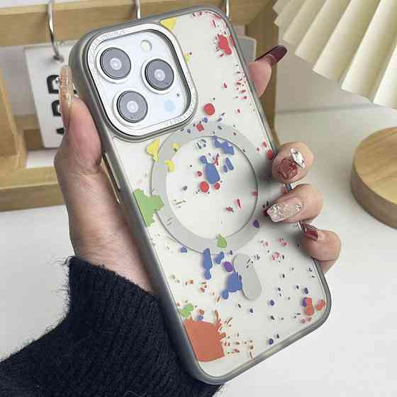 Чехол TPU+PC Flush with MagSafe для Apple iPhone 12 Pro / 12 (6.1") Херсон