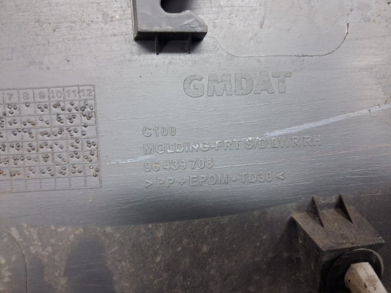 Накладка двери Chevrolet Captiva 2006-2018 96439708 (Арт. 64912) Київ - зображення 5