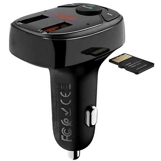 АЗУ FM модулятор Hoco DE35 Max 18W (2USB-A) Херсон