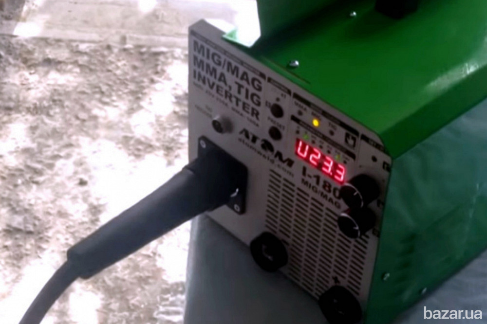 Сварочный инверторный полуавтомат Атом I-180 Белополье - изображение 9