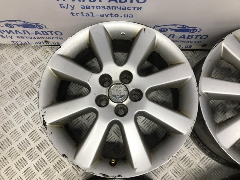 Диски титан комплект r16 Toyota Avensis T25 2.0 DIESEL 1CDFTV 2003 (б/у) Київ - зображення 2