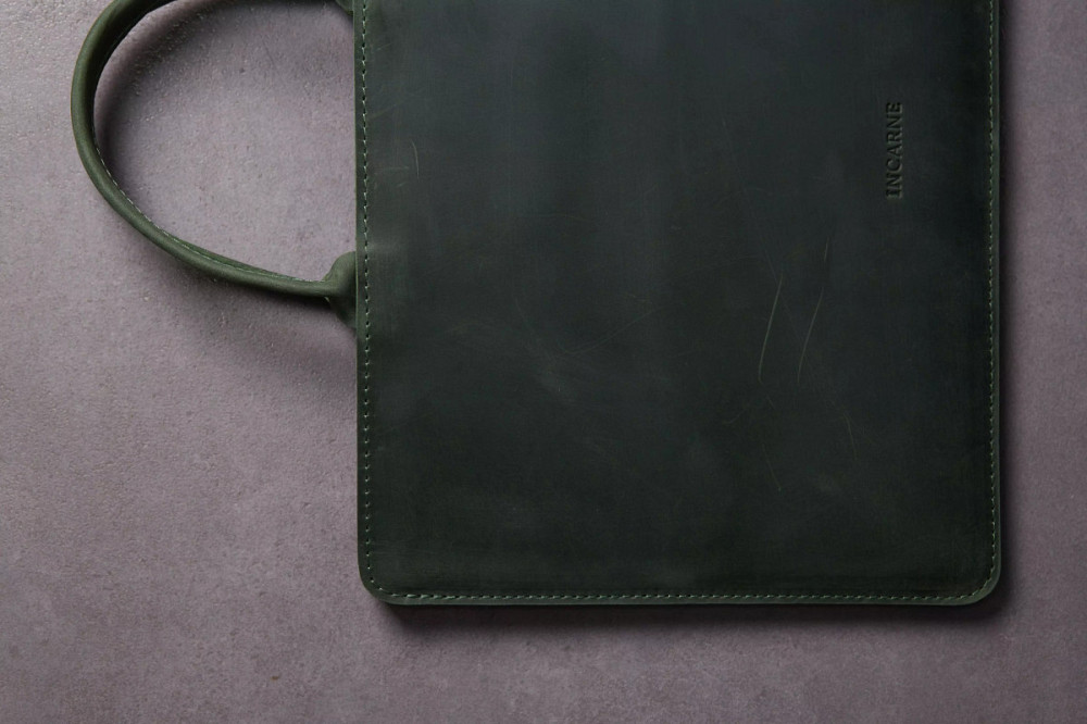 Чехол для ноутбука винтажный Incarne Stem MacBook Air 15" 2023-2025 stem-green-vintage-air-15 зелены Київ - зображення 3