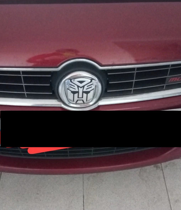 Наклейка на авто Автобот алюминиевая трансформер Київ - зображення 3